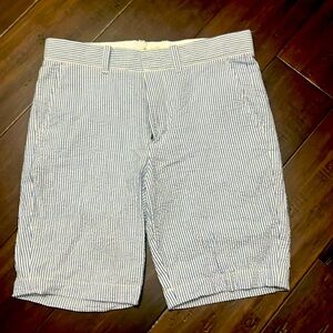 Crewcuts Blue Seersucker Shorts